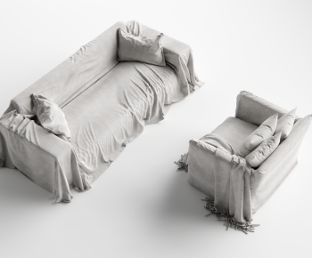 Wabi-sabi Style A Sofa For Two-ID:540848026