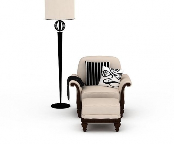 Simple European Style Single Sofa-ID:287720928