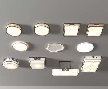 New Chinese Style Ceiling Ceiling Lamp-ID:784363996