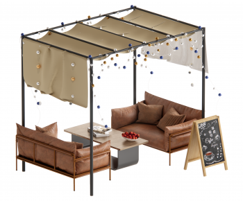 Modern Outdoor Sofa-ID:207329031