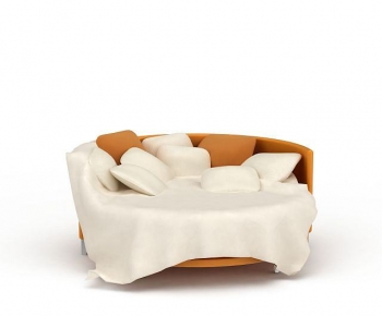 Modern Round Bed-ID:992211103