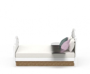 Modern Single Bed-ID:881315957