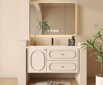 Modern Bathroom Cabinet-ID:475141057
