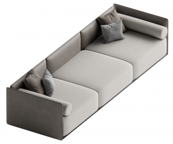 Modern Three-seat Sofa-ID:144562961