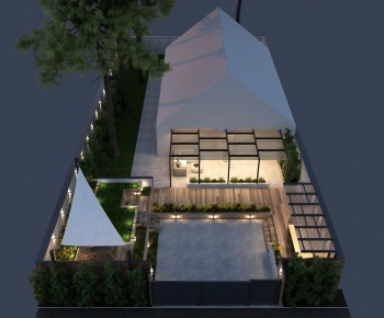 Modern Courtyard/landscape-ID:428216936