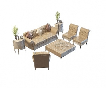 European Style Sofa Combination-ID:988888987