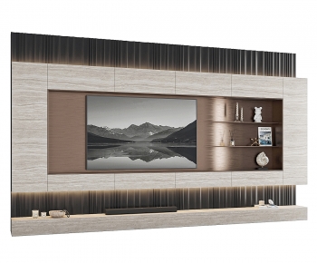 Modern TV Wall-ID:813661106