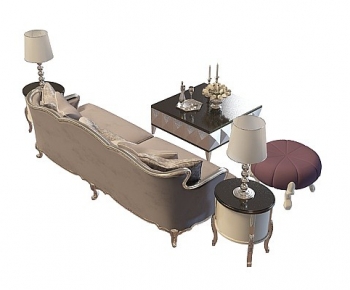 European Style Sofa Combination-ID:777858027