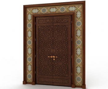 Chinese Style Double Door-ID:502839172