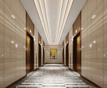 Modern Elevator Hall-ID:410586123