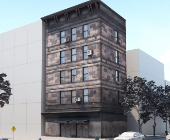 European Style Appearance Of Commercial Building-ID:806055078