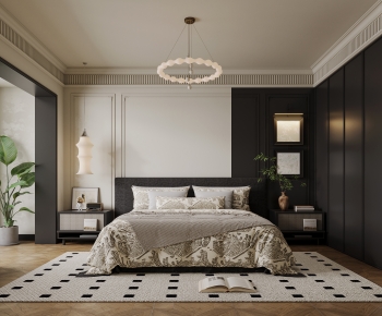 French Style Bedroom-ID:585414898