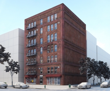 European Style Appearance Of Commercial Building-ID:227940089