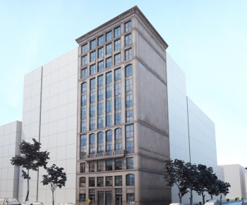 European Style Appearance Of Commercial Building-ID:224706897