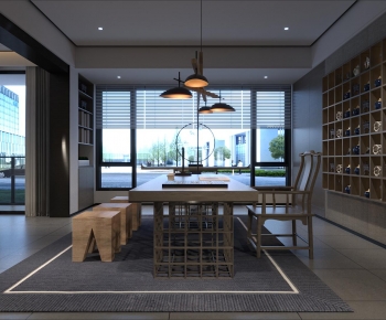 New Chinese Style Tea House-ID:732093106