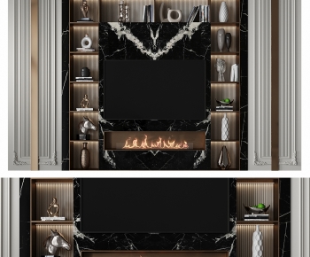 Modern TV Wall-ID:650397068