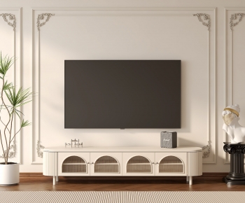 French Style TV Cabinet-ID:879609115