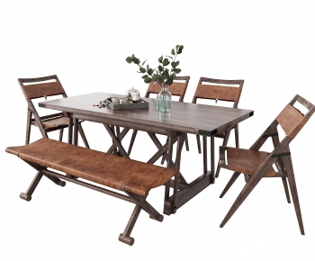 Modern Dining Table And Chairs-ID:392534024