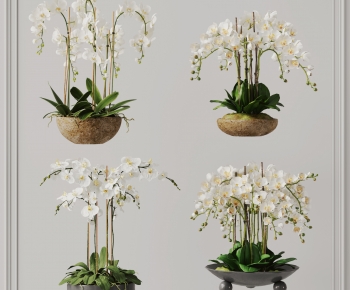 New Chinese Style Potted Green Plant-ID:915607933