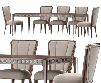 Modern Dining Table And Chairs-ID:623836044