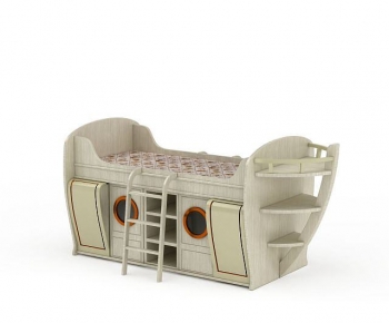 Modern Child's Bed-ID:924520569