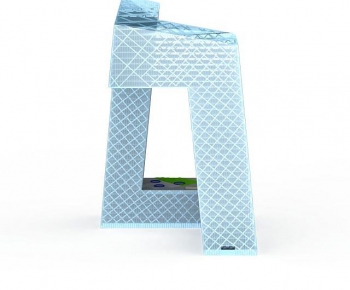 Modern Appearance Of Commercial Building-ID:327783113