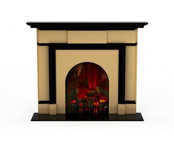 Modern Fireplace-ID:452883966