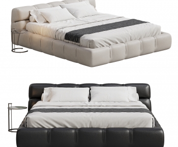 Modern Double Bed-ID:946405896