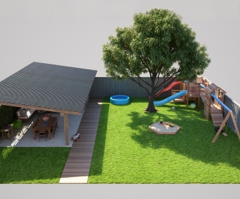 Modern Courtyard/landscape-ID:597408061