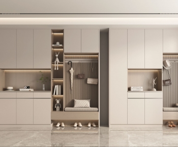 Modern Shoe Cabinet-ID:383908036