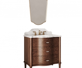 Simple European Style Bathroom Cabinet-ID:187098981