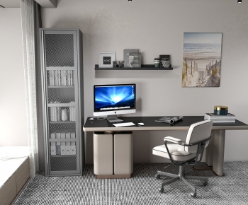 Modern Computer Desk-ID:981312043