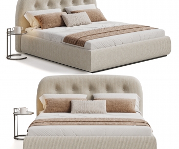 Modern Double Bed-ID:225169905