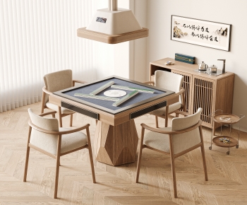 New Chinese Style Mahjong Tables And Chairs-ID:208662994