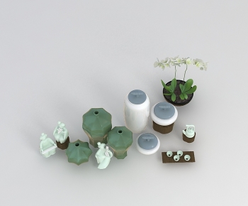 New Chinese Style Decorative Set-ID:776798969