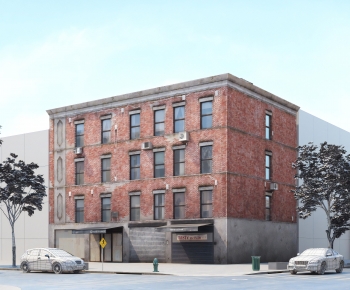 European Style Appearance Of Commercial Building-ID:331800949