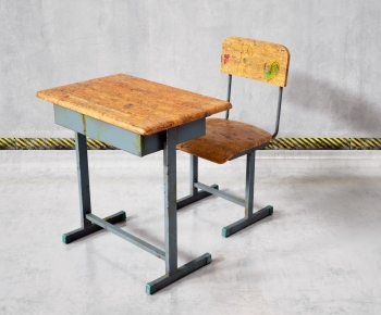 Modern Computer Desk And Chair-ID:913366088