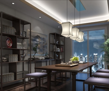 New Chinese Style Tea House-ID:578883892