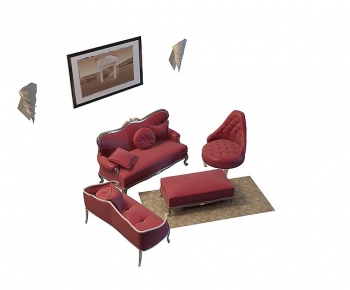 European Style Sofa Combination-ID:526788952