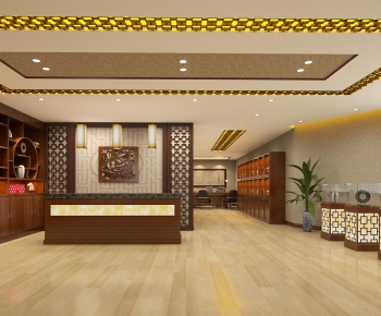 New Chinese Style Exhibition Hall-ID:617011073