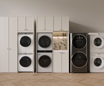 Modern Laundry Cabinet-ID:879934079