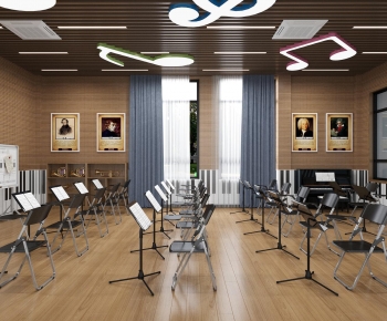 Modern Music Room-ID:257049082
