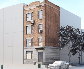 European Style Appearance Of Commercial Building-ID:804966937