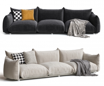 Modern Three-seat Sofa-ID:458513981