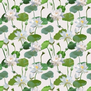 ModernAnimal And Plant Pattern Wallpaper