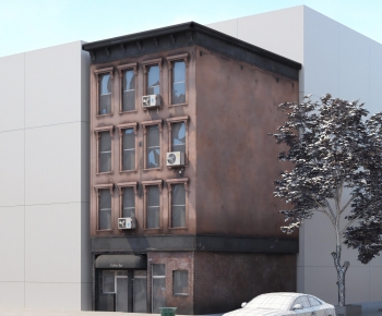 European Style Appearance Of Commercial Building-ID:353580007