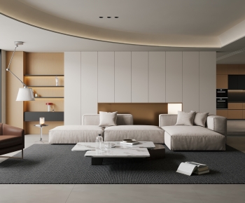 Modern A Living Room-ID:281939589