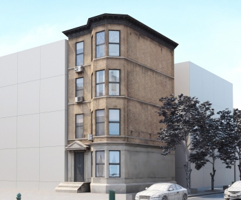 European Style Appearance Of Commercial Building-ID:174059977