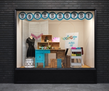 Modern Shop Window-ID:580887088