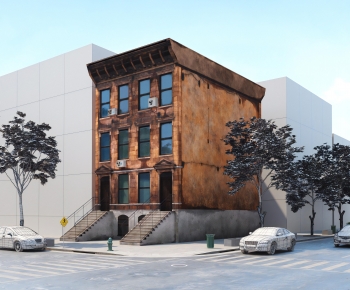 European Style Appearance Of Commercial Building-ID:187344073